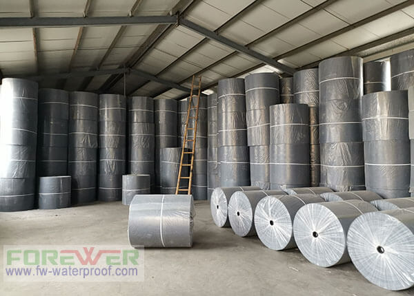 low price and good quality supplier of compound fabric base for SBS APP waterproof membrane roll